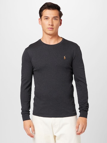 Polo Ralph Lauren Regular fit Тениска в черно: отпред