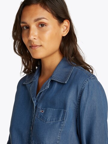 Chemisier Tommy Jeans en bleu