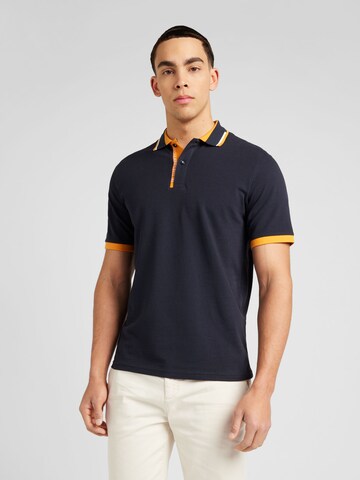 JACK & JONES Poloshirt 'STEEL' in Blau: predná strana