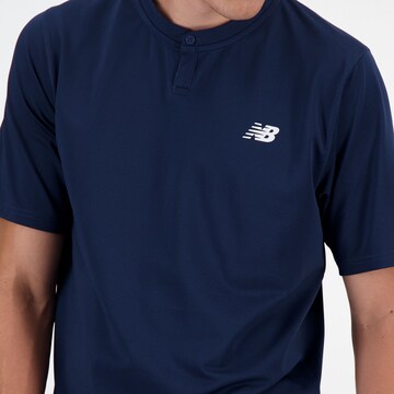 T-Shirt fonctionnel 'Tournament' new balance en bleu