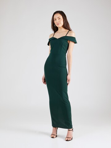 WAL G. Evening Dress in Green: front