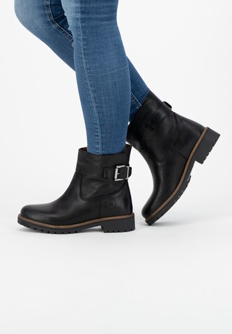 Travelin Ankle Boots 'Vadfoss ' in Schwarz: predná strana