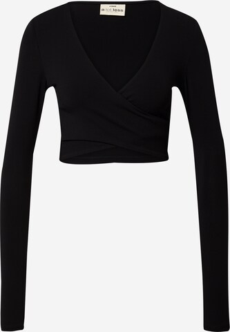 A LOT LESS Shirt 'Ivana' in Black: front