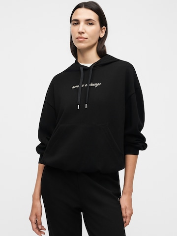 ARMANI EXCHANGE Majica | črna barva