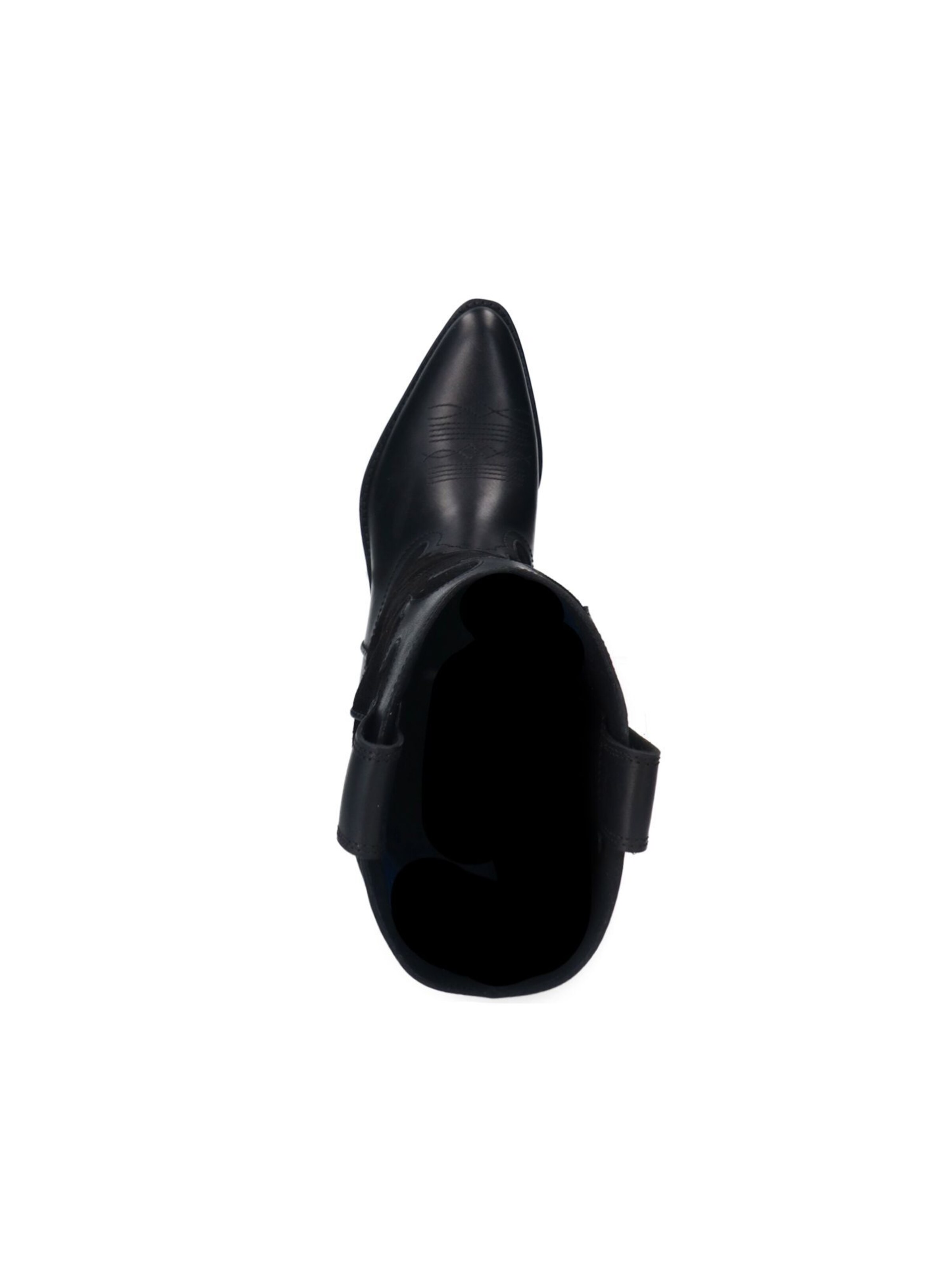 Bottes de cowboy SACHA en noir