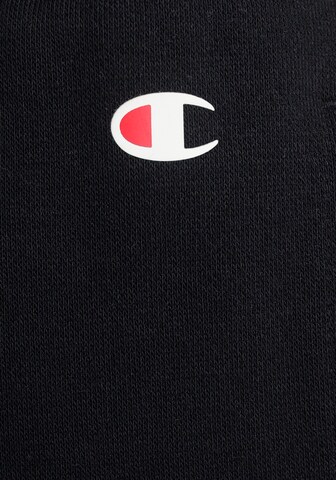 Champion Authentic Athletic ApparelLoosefit Hlače - crna boja