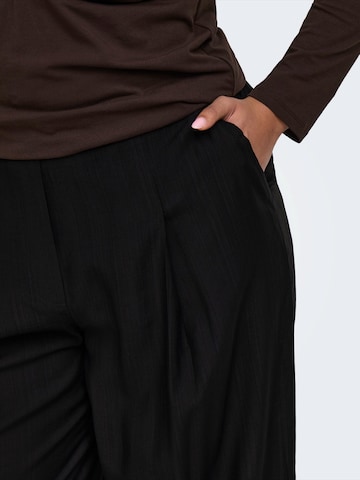 ONLY Carmakoma Barrel Pleat-Front Pants 'CARJoanna' in Black