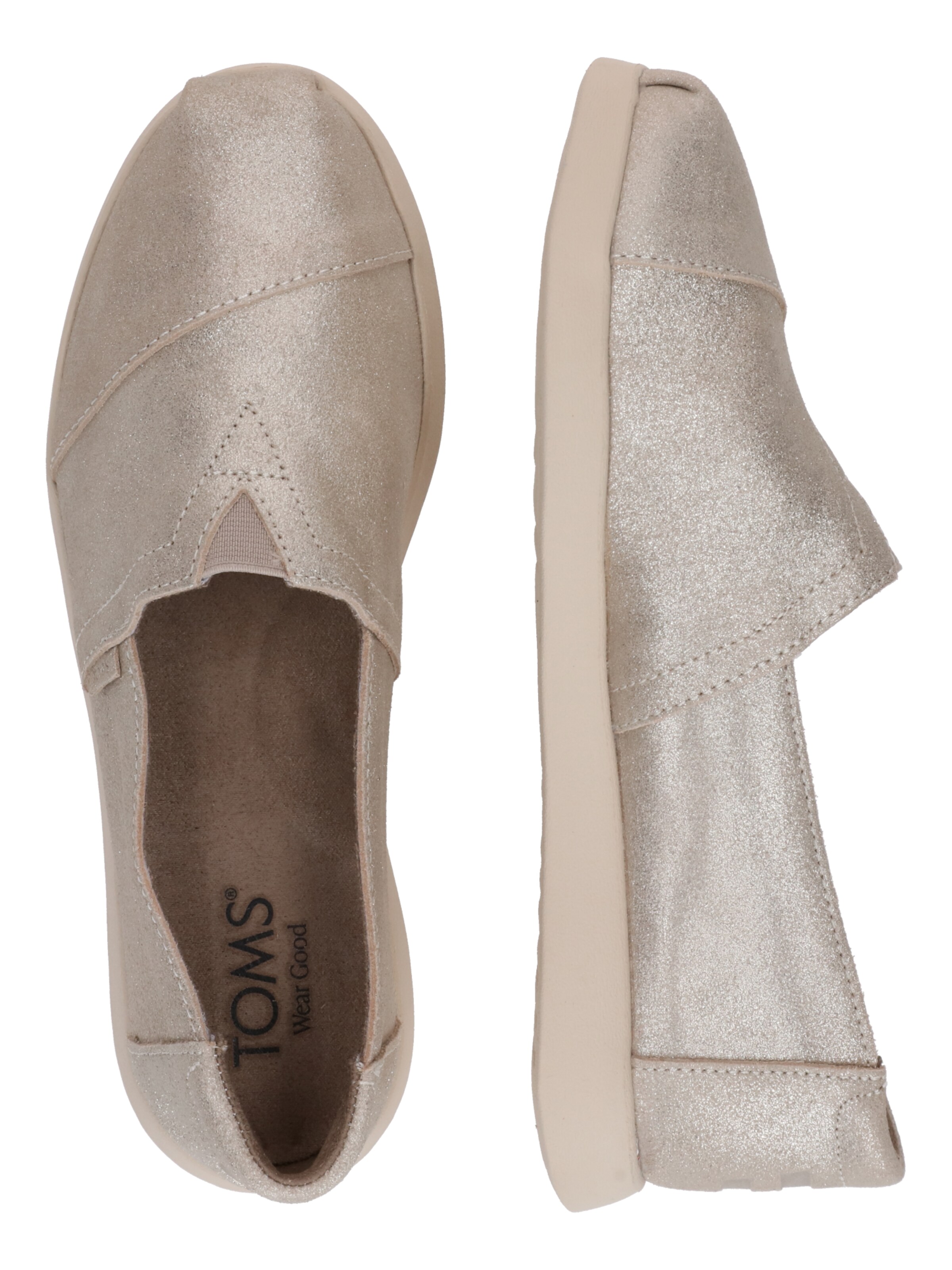 sudrabs TOMS Iešļūcenes