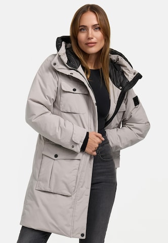 NAVAHOO Parka zimowa 'Eissturm 14' w kolorze beżowy