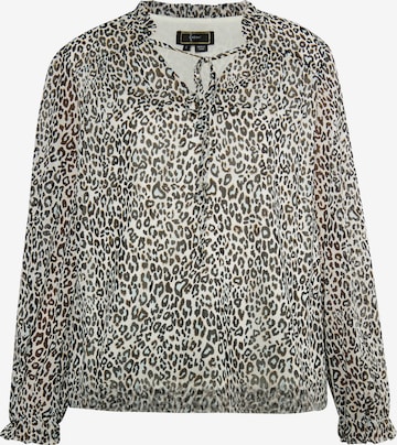 faina - Blusa em branco: frente