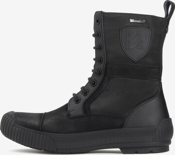 Kazar - Botas con cordones en negro: frente