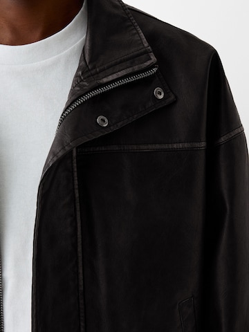 Bershka Between-season jacket in Black