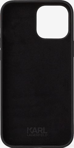 melns Karl Lagerfeld Viedtālruņa maciņš 'Choupette NFT iPhone 13 Pro Max'