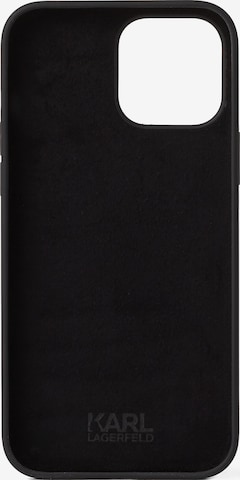 Karl Lagerfeld Калъф за смартфон 'Choupette NFT iPhone 13 Pro Max' в черно