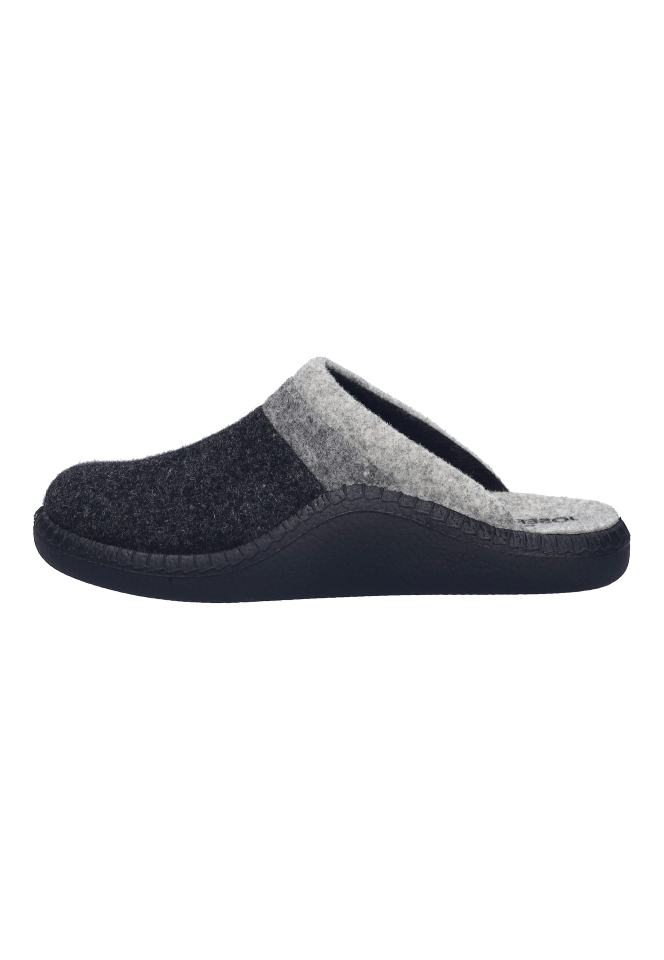 JOSEF SEIBEL Hausschuh 'Monaco D 06' in Grau: Vorderseite