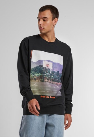 MT Men Sweatshirt 'Feel the Heat' in Black