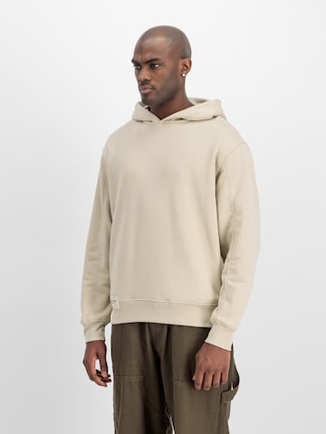 ALPHA INDUSTRIES - Pullover 'Studio Edition' em bege