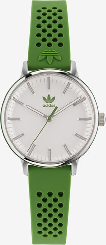 ADIDAS ORIGINALS Analog Watch in Green: front