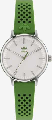 ADIDAS ORIGINALS Analog Watch in Green: front