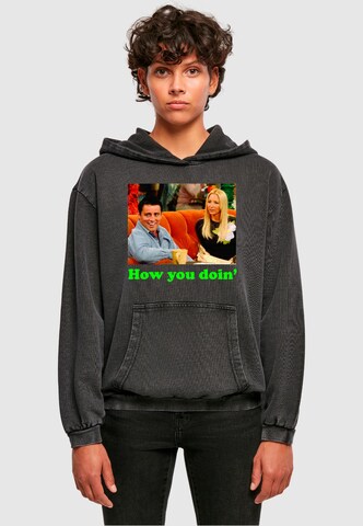 ABSOLUTE CULT Sweatshirt 'Friends - How you Doin' in Black: front