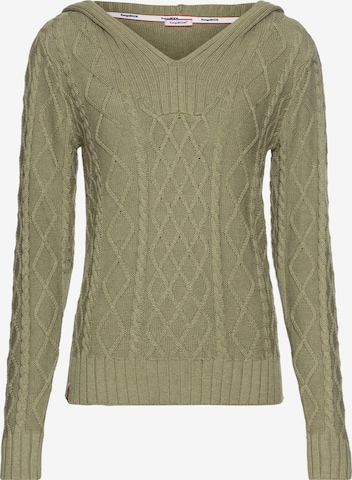 KangaROOS Sportpullover in Grün: Vorderseite