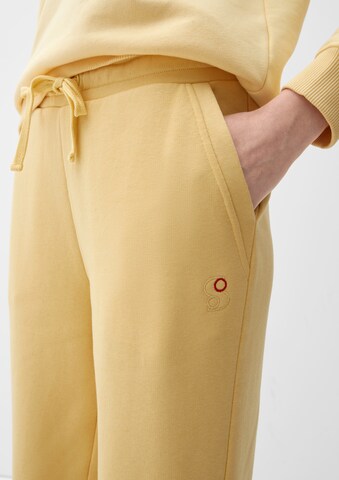 Effilé Pantalon s.Oliver en jaune