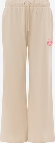 Pantalon Zwillingsherz en beige : devant
