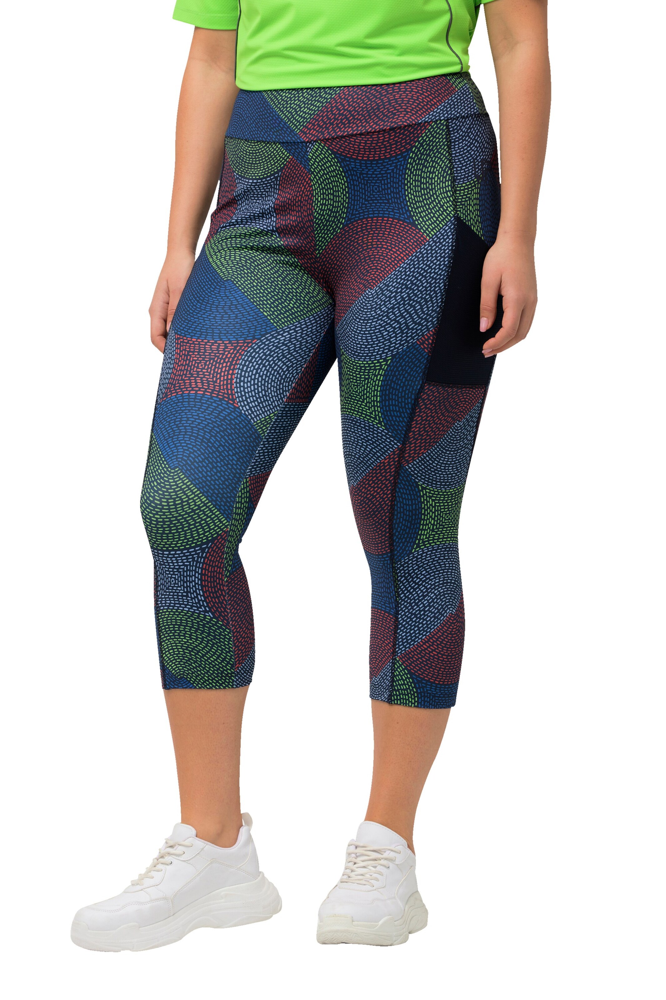 Ulla Popken Skinny Broek in Blauw: voorkant