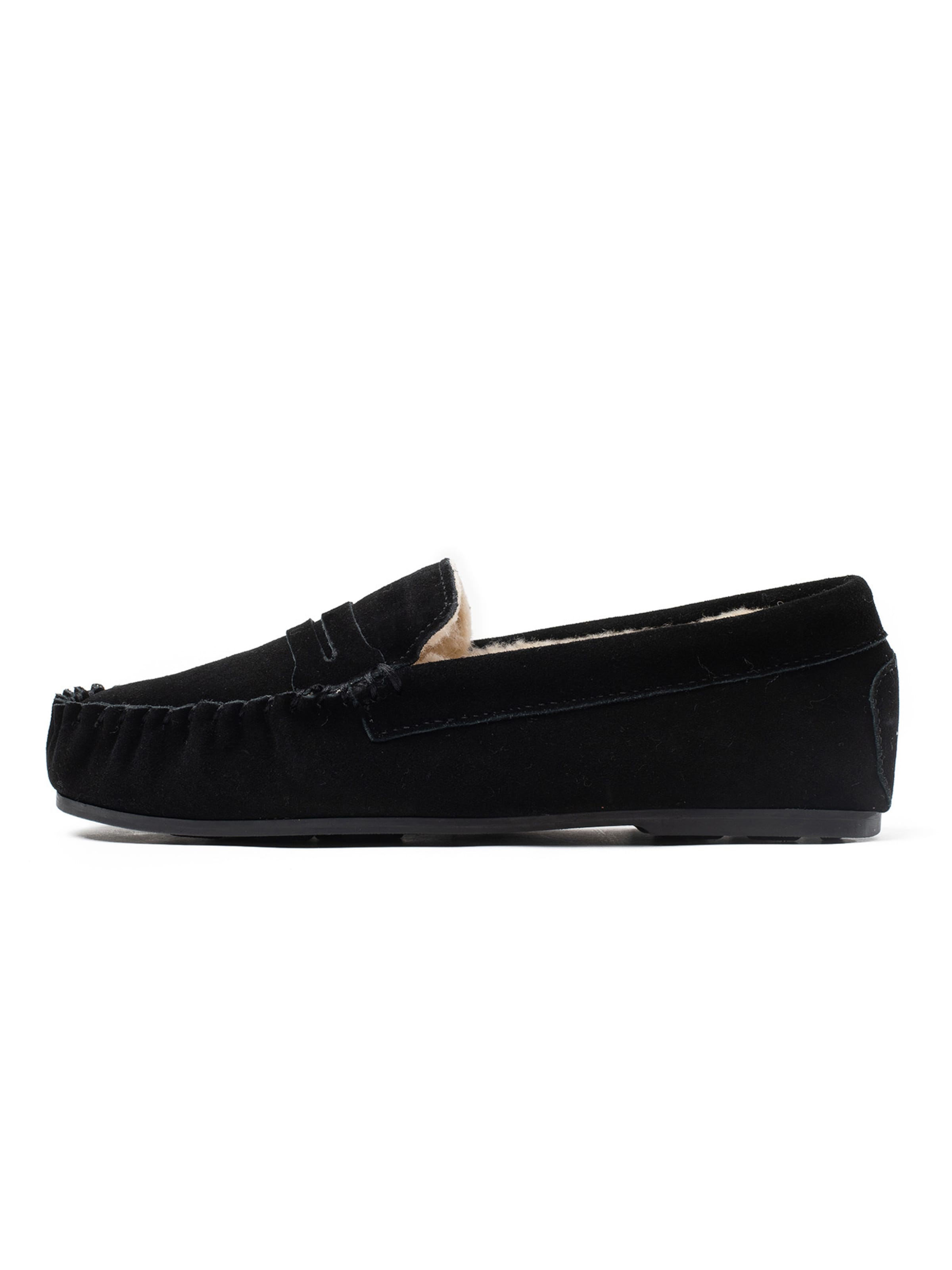 Gooce - Mocasines 'Mateo' en negro: frente