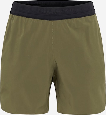 UNDER ARMOUR - Pantalón deportivo 'Peak' en verde: frente