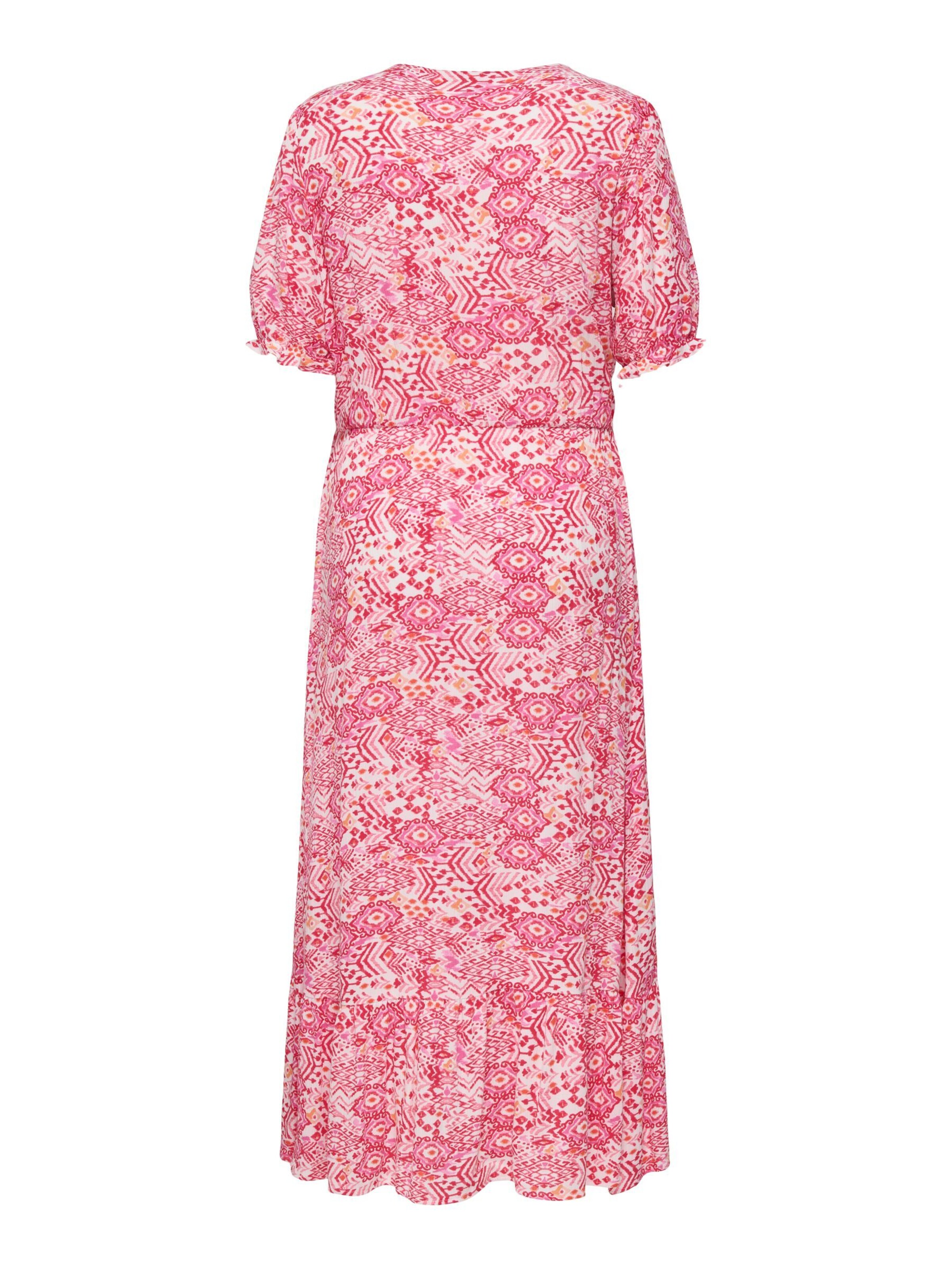 Robe 'CHIANTI' ONLY Carmakoma en rose