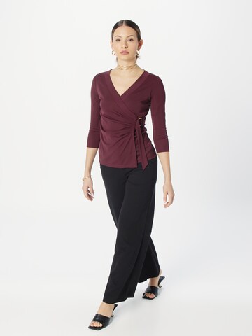 Maglietta 'JAINAB' di Lauren Ralph Lauren in rosso