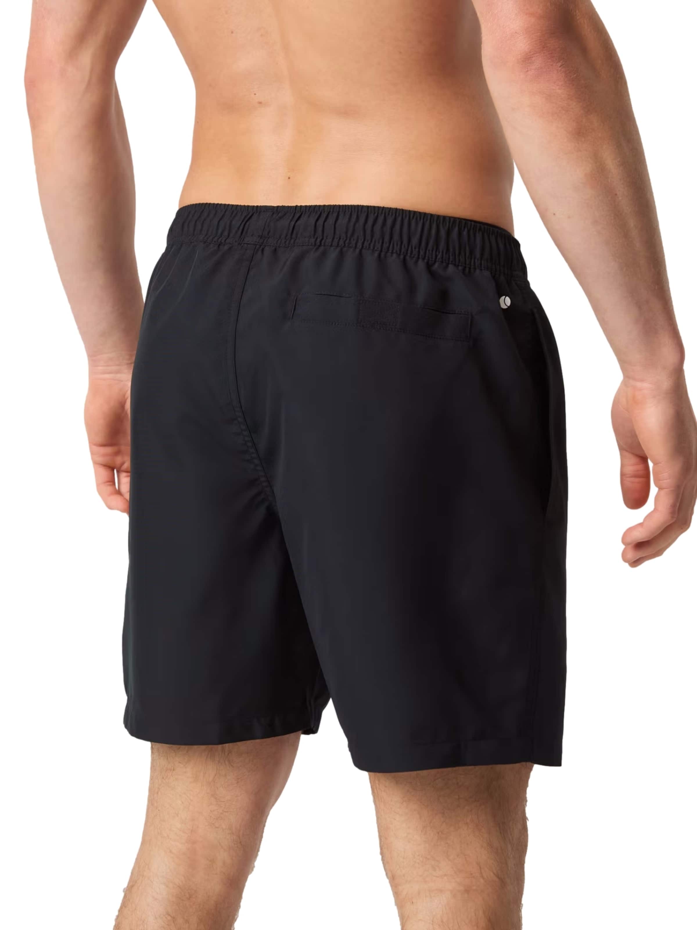 BJÖRN BORG Badeshorts i sort