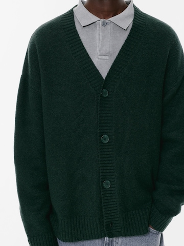 Vestes en maille Pull&Bear en vert