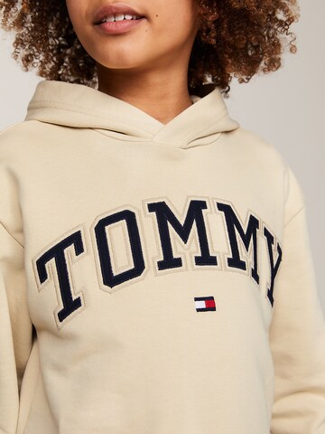 TOMMY HILFIGER Sweatshirt 'VARSITY' in Beige