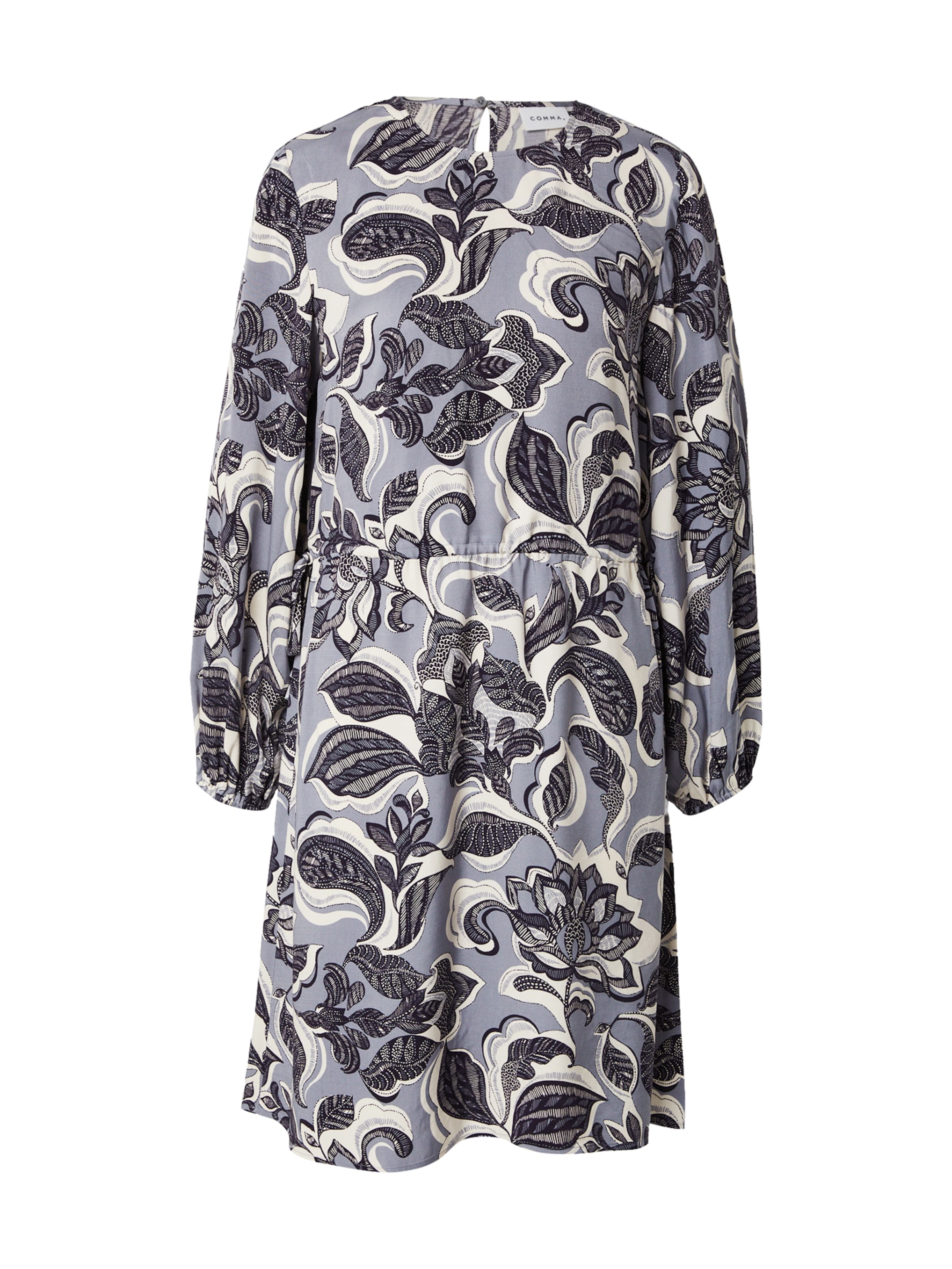 COMMA Kleid in Blau: Vorderseite