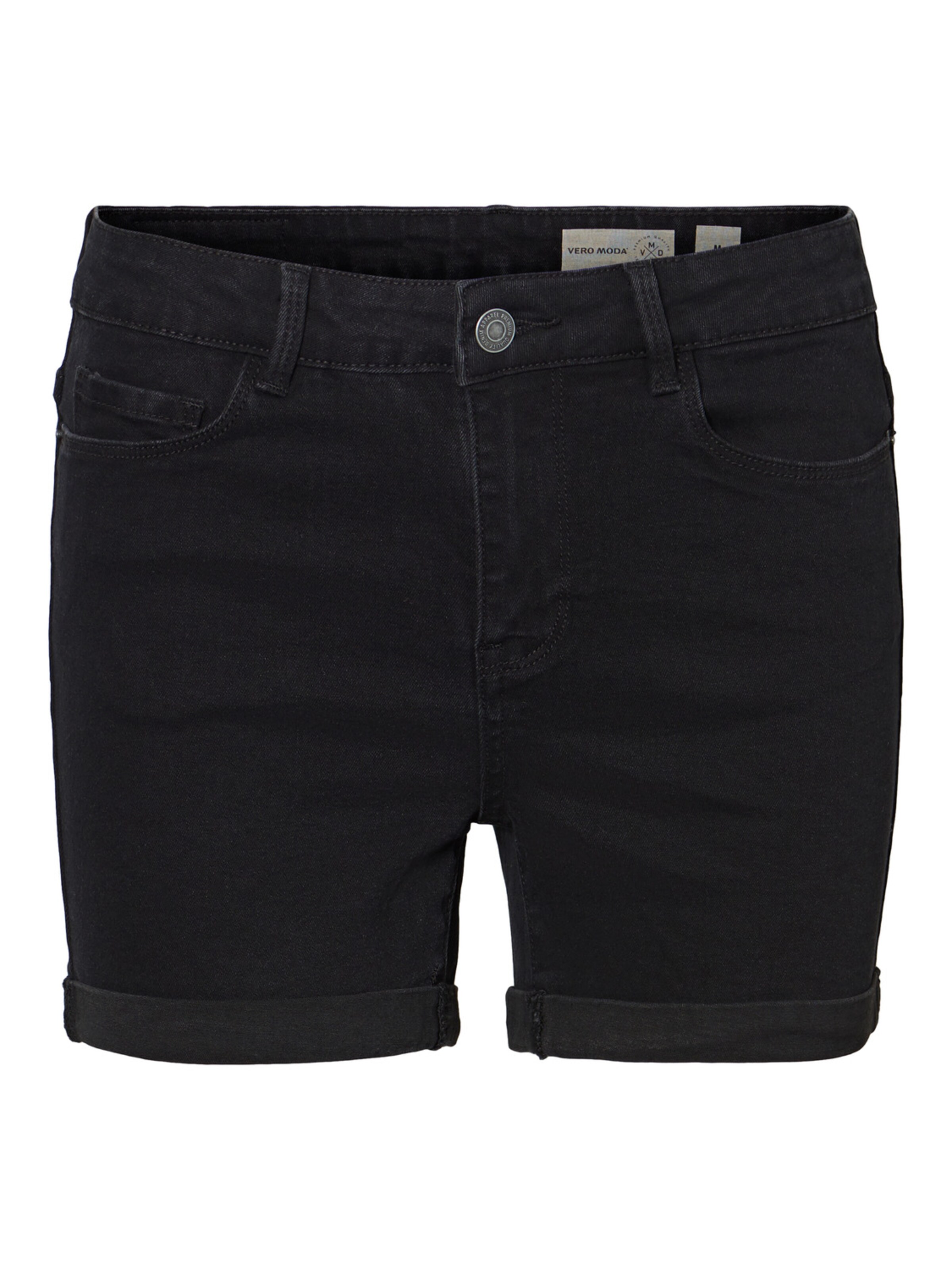 Frauen Große Größen VERO MODA Jeans 'Hot Seven' in Schwarz - TO45495 Frauen Große Größen VERO MODA Jeans 'Hot Seven' in Schwarz - TO45495