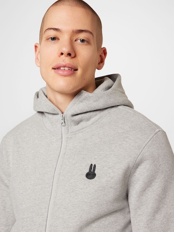 Ocay Zip-Up Hoodie in Grey