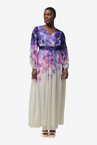 Robe Ulla Popken en violet : devant