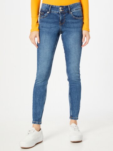 VERO MODA Skinny Jeans 'Latifa' in Blauw: voorkant