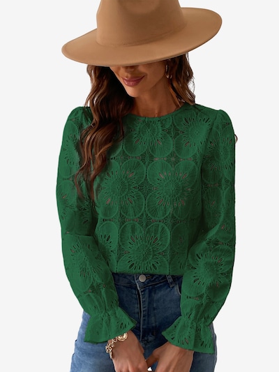 Cupshe Blouse in XS in Dark green, Item view