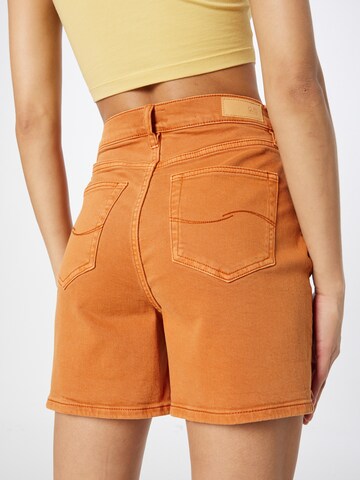 QS Regular Jeans i orange