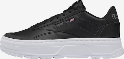 Reebok Baskets basses ' Club C Double GEO' en noir / blanc, Vue avec produit