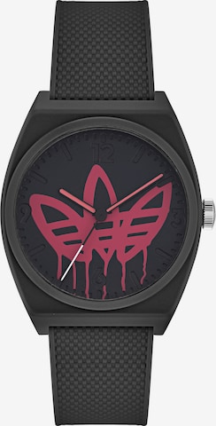 Montre à affichage analogique 'Ao Street Project Two' ADIDAS ORIGINALS en noir : devant