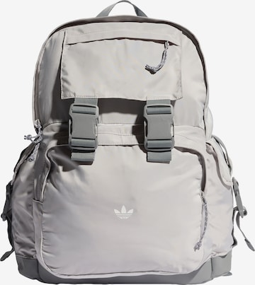ADIDAS ORIGINALS Backpack in Grey: front