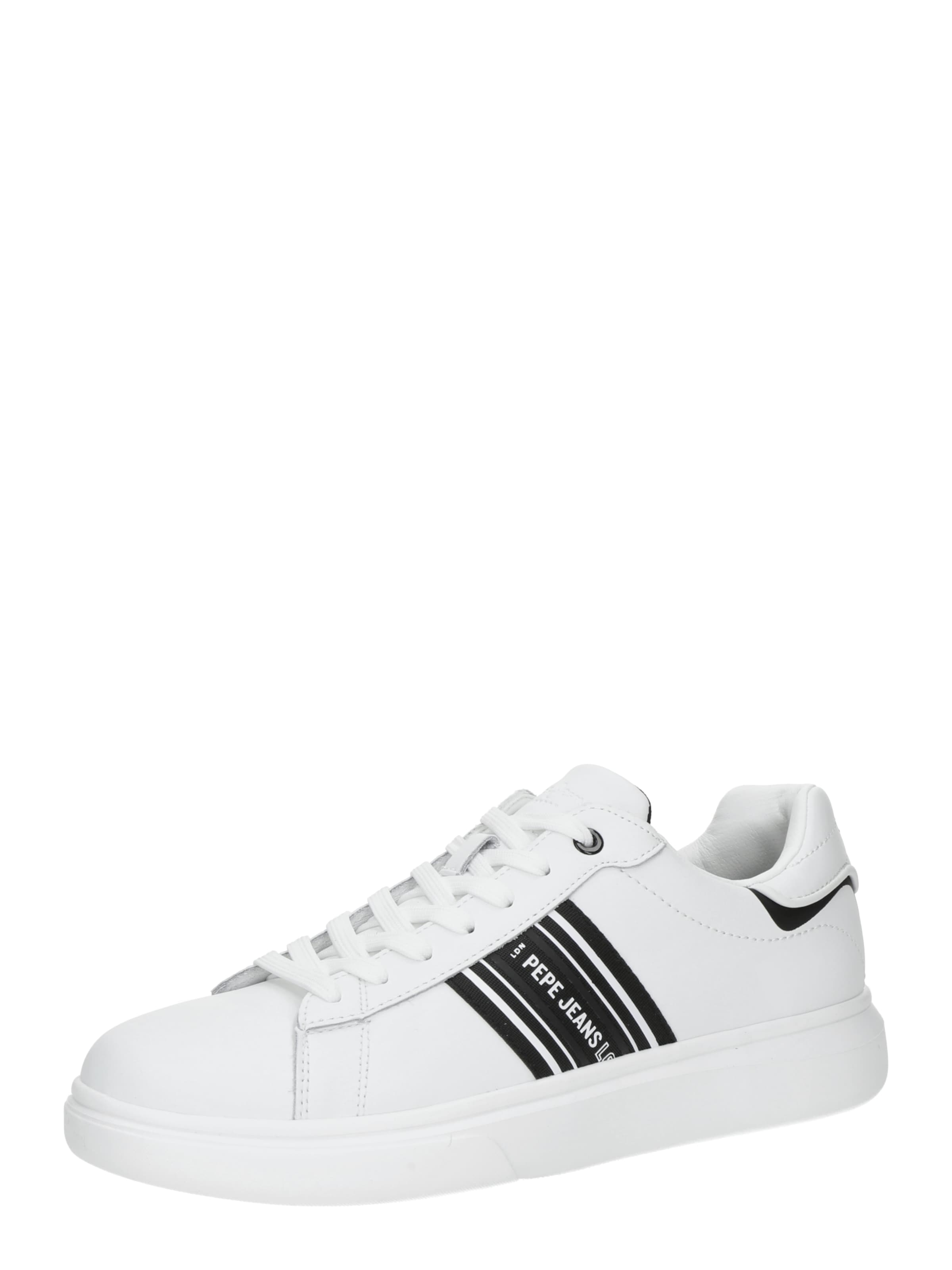 Pepe Jeans Nizke superge 'EATON STREET' | bela barva: sprednja stran