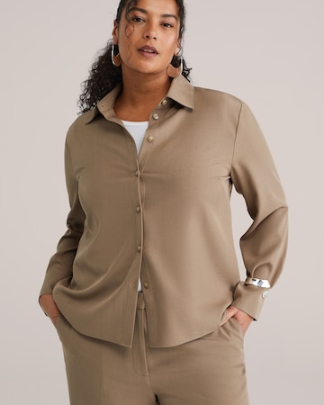 WE Fashion Bluza | siva barva: sprednja stran