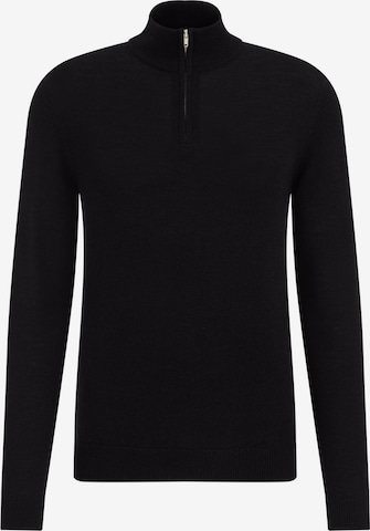 WE Fashion Sweater in Black: front