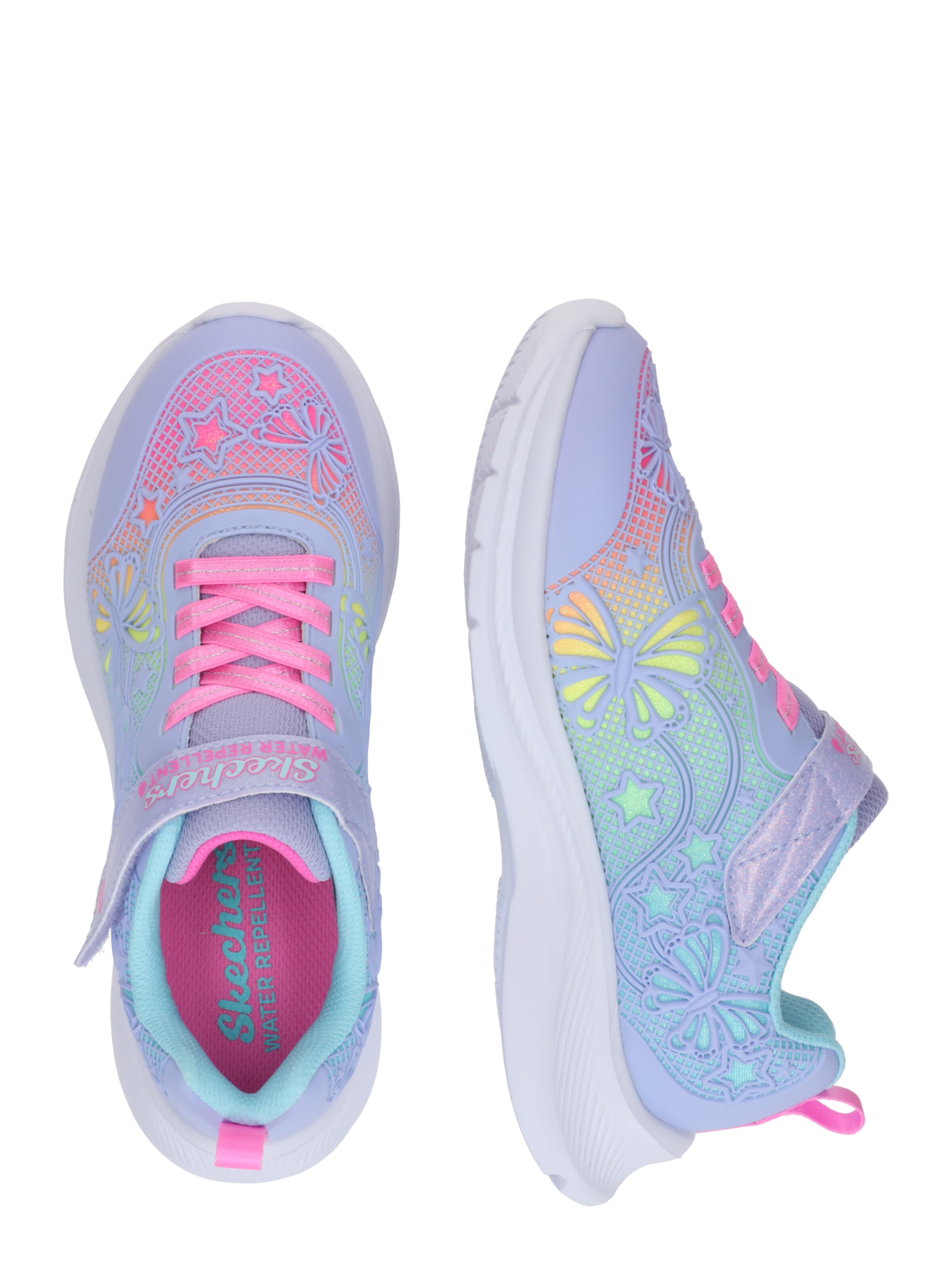 SKECHERS Sneaker in Lila