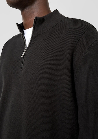 QS Pullover in Schwarz: Vorderseite